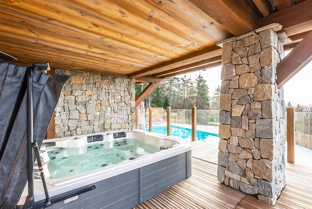 jacuzzi chalet vosges