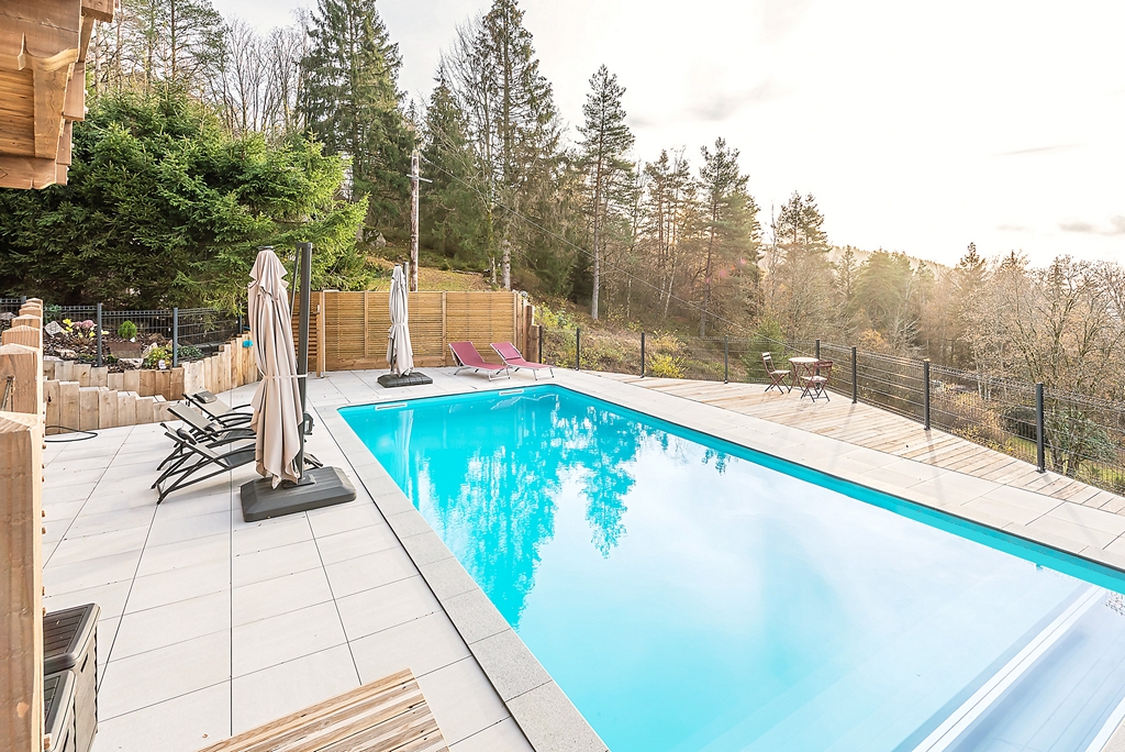 piscine chalet vosges